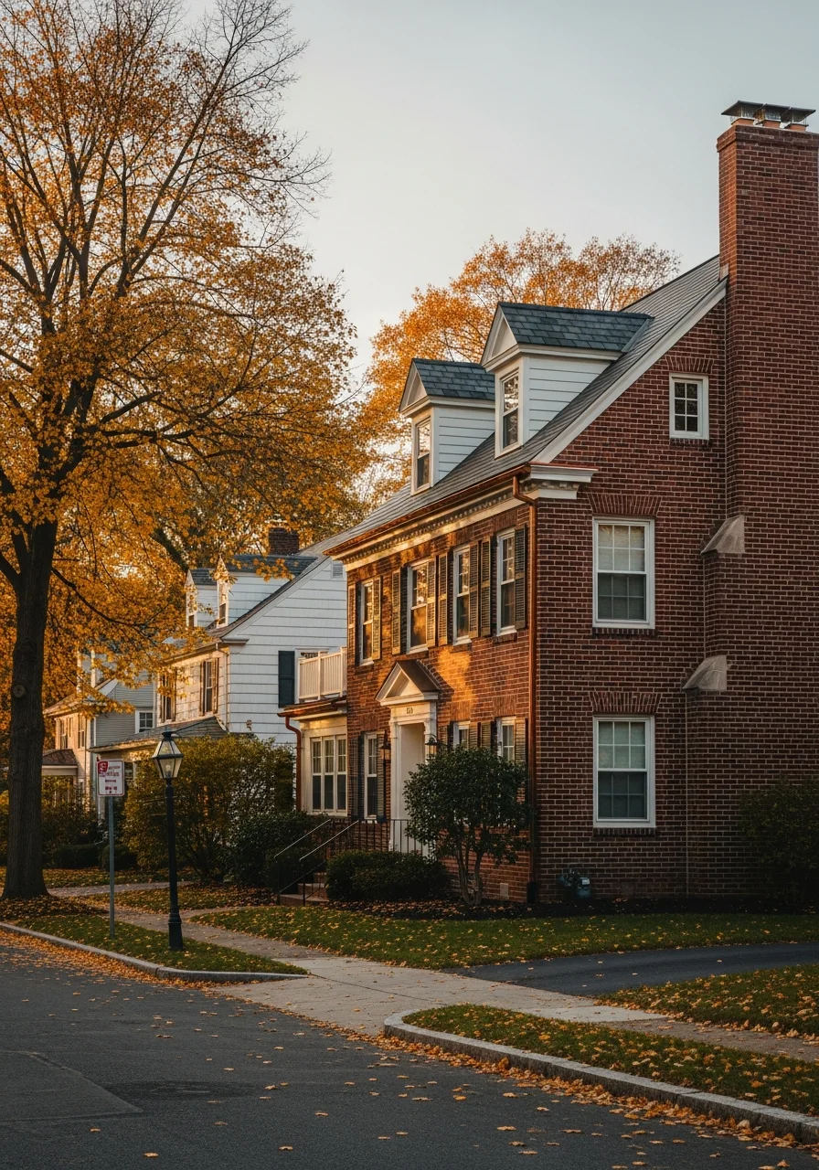 Portrait of an Easton home showing architectural character and well-maintained exterior details.